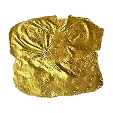 Warq Sona - Gold Flake Foil - 100% Original, Fresh and Pure Sone ka Varq Tilla / Wurq Tila Flakes Paper Piece by Herbisol image 0