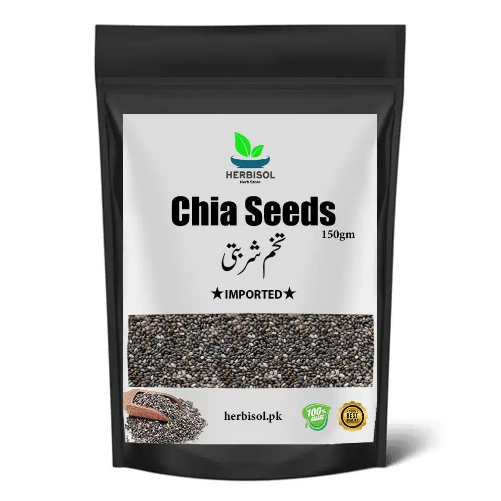 Pack Of 4 | Chia Seeds (imported) + Goond Katira (imported) + Tukh Malanga (best quality) + Chilka Ispaghol (imported) | 150gm Each | Box Packed | Summer Health Pack image 8
