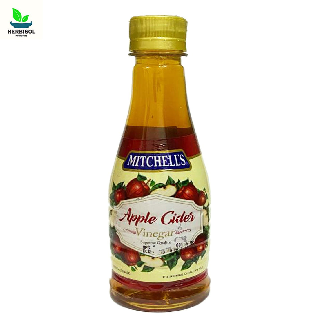Apple Cider Vinegar 310ml By Mitchells  - Sirka Saib / Seb Mitchell's image 0