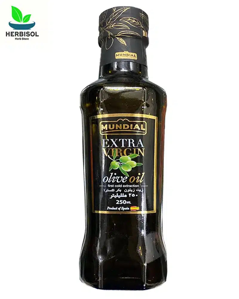Olive Oil 250ml Extra Virgin by Mundial - Roghan e Zaitoon - Pure Tail - Imported From Spain image 0