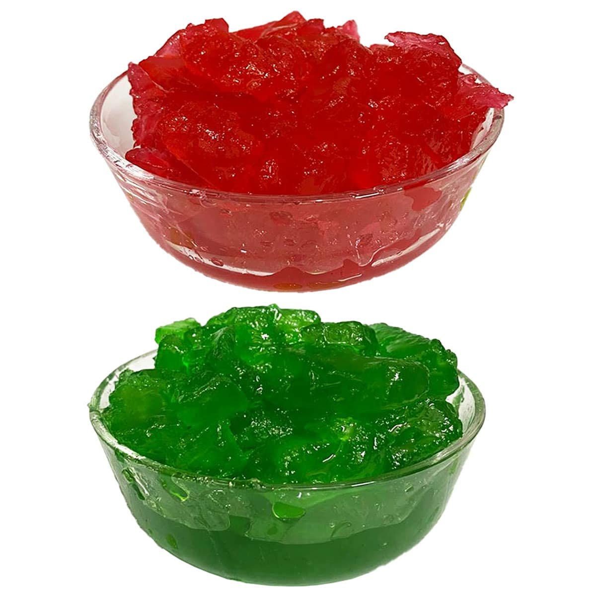 Chawal wala Murabba - Rice Preserve Red and Green - Marabba Petha Laal / Sabz / Surkh / Hara Muraba Chawalon wala Lal / Sabaz 100% Original, Fresh and Pure by Herbisol - Red + Green, 1KG image