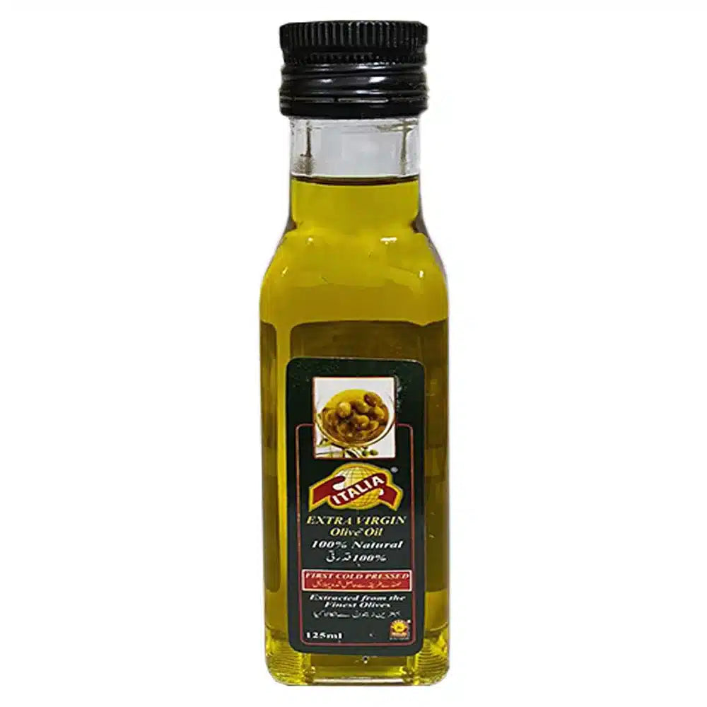 Olive Oil 125ml Extra Virgin by Italia - Roghan e Zaitoon - Pure Tail - Imported From Spain image 0