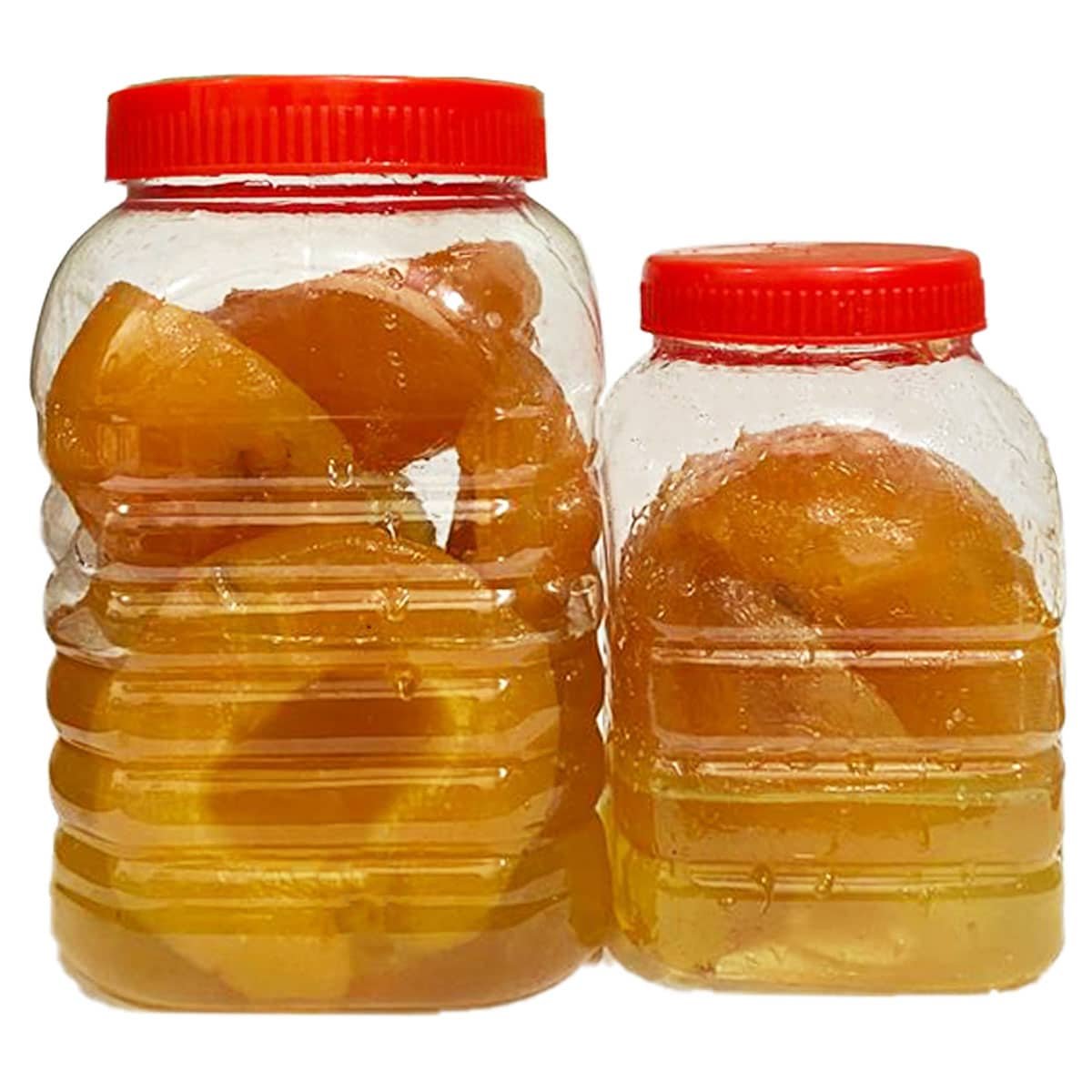 Murabba Bahi - Quince Preserve with Sheera - Marabba Bhai / Muraba Bai Sheera - 100% Original, Fresh and Pure by Herbisol image 1