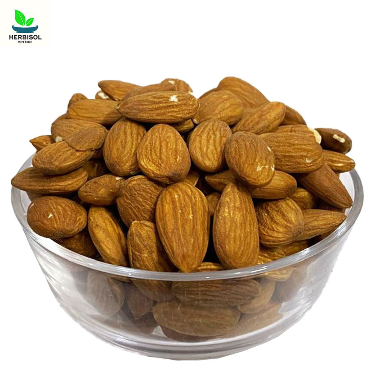 American Almonds - Amreekian Badam Ki Giri (Imported From California) - 100% Original, Fresh And Sweet Badaam / Almond by Herbisol image 0
