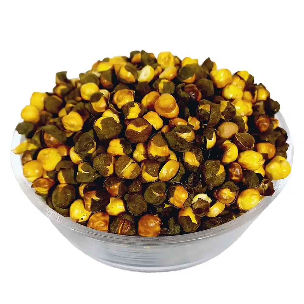 Channey - Roasted Chickpeas with Black Cover - 100% Original, Fresh and Pure Bhune Chane / Chana by Herbisol image 0