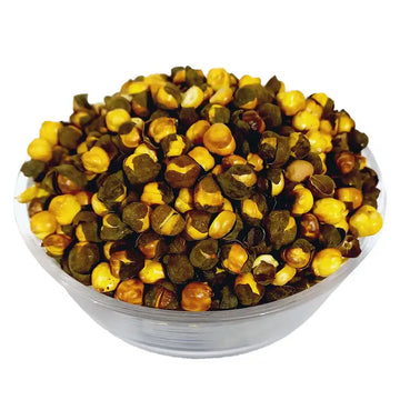 Channey - Roasted Chickpeas with Black Cover - 100% Original, Fresh and Pure Bhune Chane / Chana by Herbisol image 0