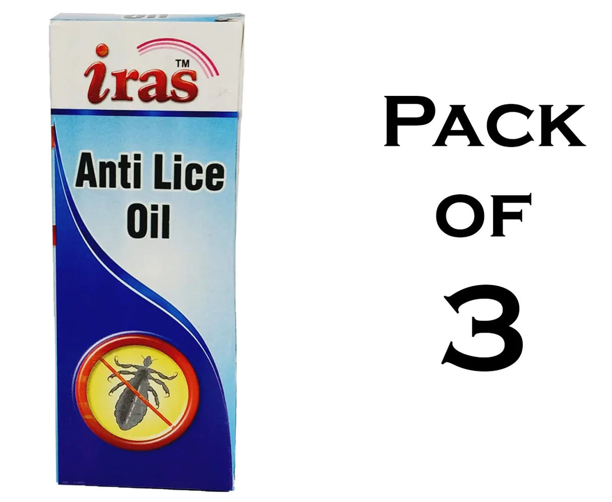Iras Anti Lice Hair OIl - Juwe Maar Tail - Pack Of 3 image