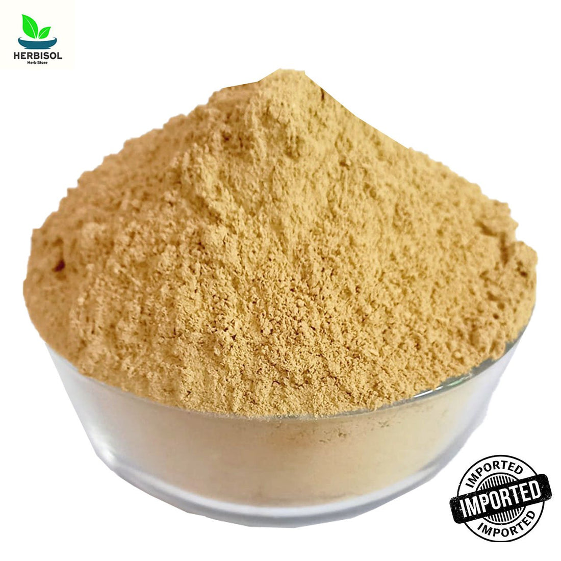 Choti Chandan Powder چھوٹی چندن پاؤڈر - Asrol Powder اسرول پسی - Snake Root Pissi - 100% Original, Fresh and Pure - Sabat Chandan Ki Lakdi Pissa By Herbisol image 0