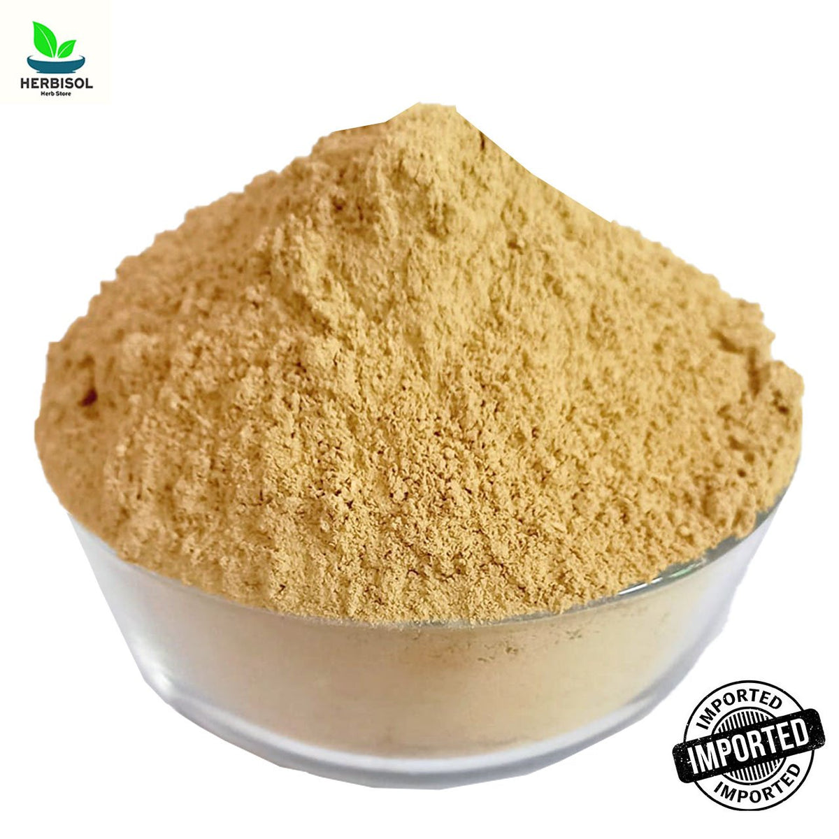 Choti Chandan Powder چھوٹی چندن پاؤڈر - Asrol Powder اسرول پسی - Snake Root Pissi - 100% Original, Fresh and Pure - Sabat Chandan Ki Lakdi Pissa By Herbisol image 1