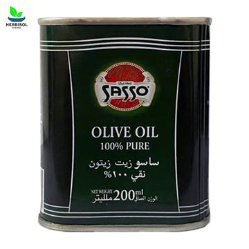 Olive Oil By Sasso 200ml - Zaitoon Ka Tail - Roghan Zetoon image 0