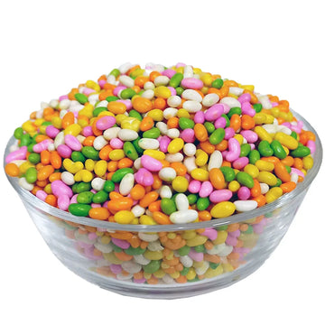 Meethi Saunf - Sweet Colored Fennal Seeds - Premium Quality, 100% Original, Pure, Fresh Mithi Sonf Sugar Coated by Herbisol image 0
