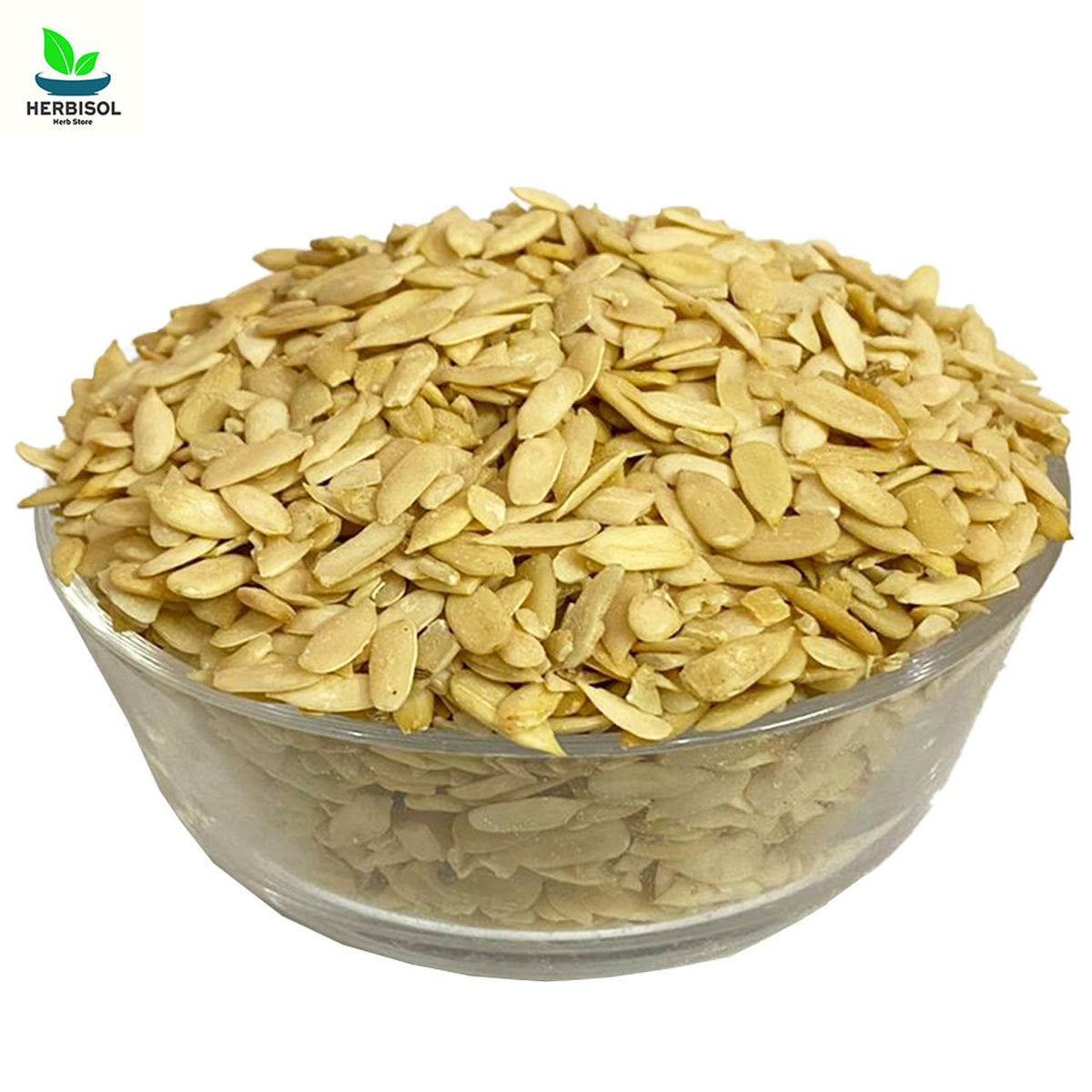 Maghaz Kaddu - White Pumpkin Seeds - 100% Original, Fresh Ghiya Kadu Ke Bheej / Magaz Kaddo Beej / Maghaz Kiya Kadoo / Round Bottle Gourd Seed by Herbisol image 0