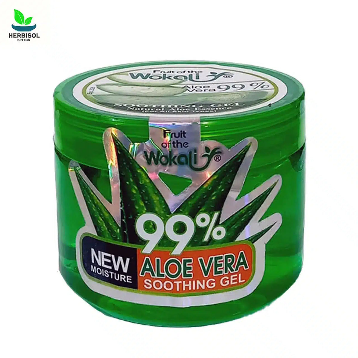 Aloe Vera Gel ایلو ویرا جیل By Wokali - 300gm Jar - Fruit Of The Wokali image 2