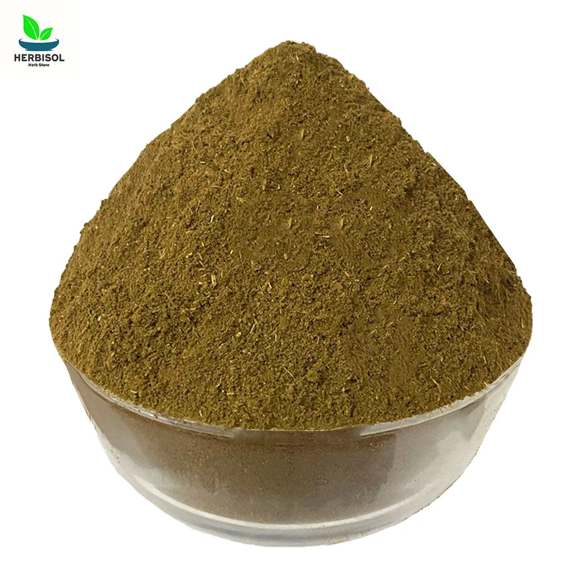 Bhringraj Powder بھنگرہ پسا - Daisy Dry Leaves - Bringraj Pissa / Black Bangra Siyah PIsa / Bhangra Pissi / Bhingraj by Herbisol image 2