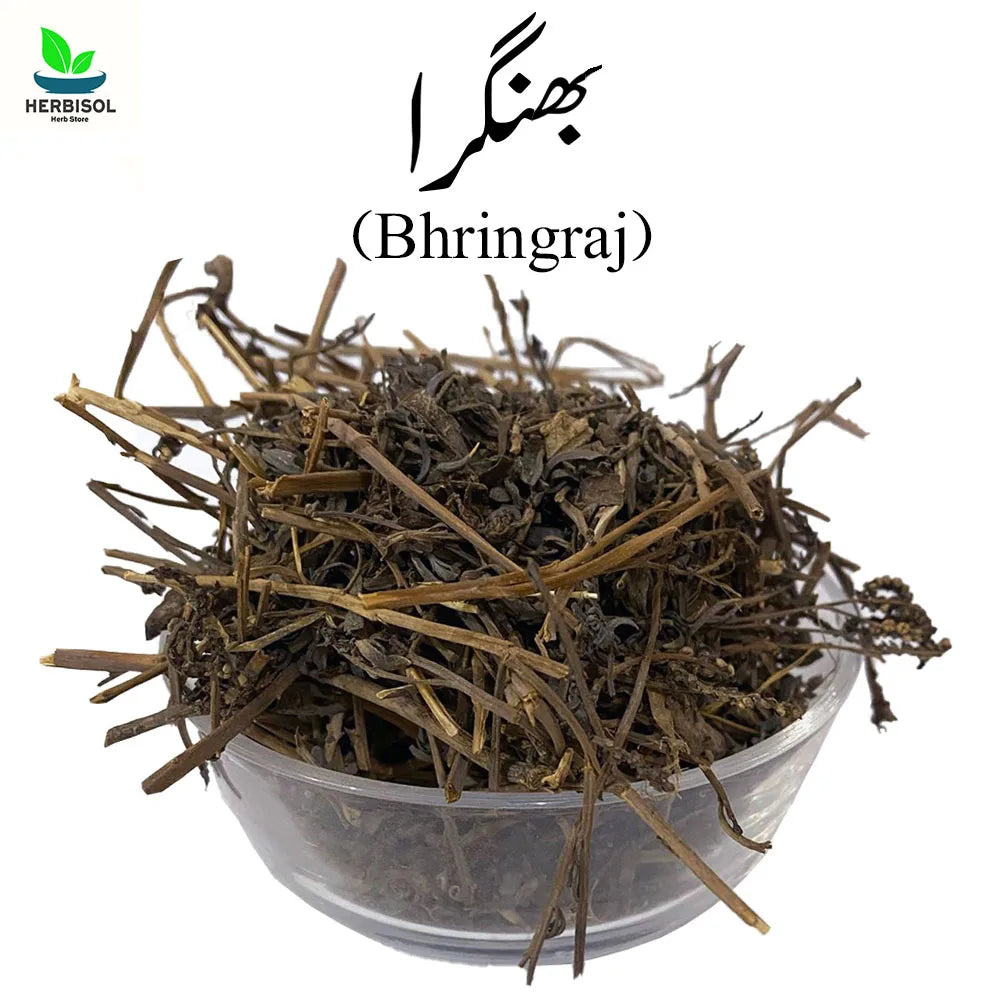 Bhringraj بھنگرہ - Daisy Dry Leaves - Bringraj / Black Bangra Siyah / Bhangra / Bhingraj by Herbisol image 0