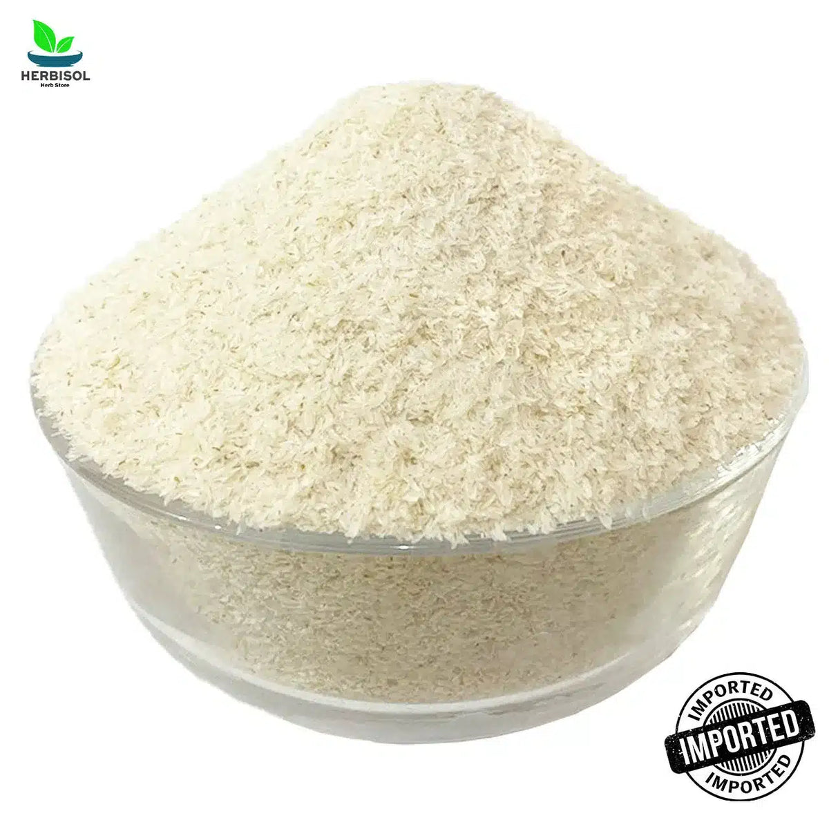 Chilka Ispaghol چھلکااسپغول - Imported From India - Isabghol Psyllium Husk Indian - 100% Original, Fresh and Pure by Herbisol image 2