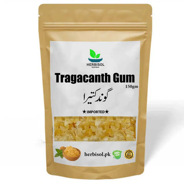 Goond Katira 150gm گوند کتیرا - Tragacanth Gum Imported - Gond Kateera / Gund Katera 150 grams Pack by Herbisol image 0