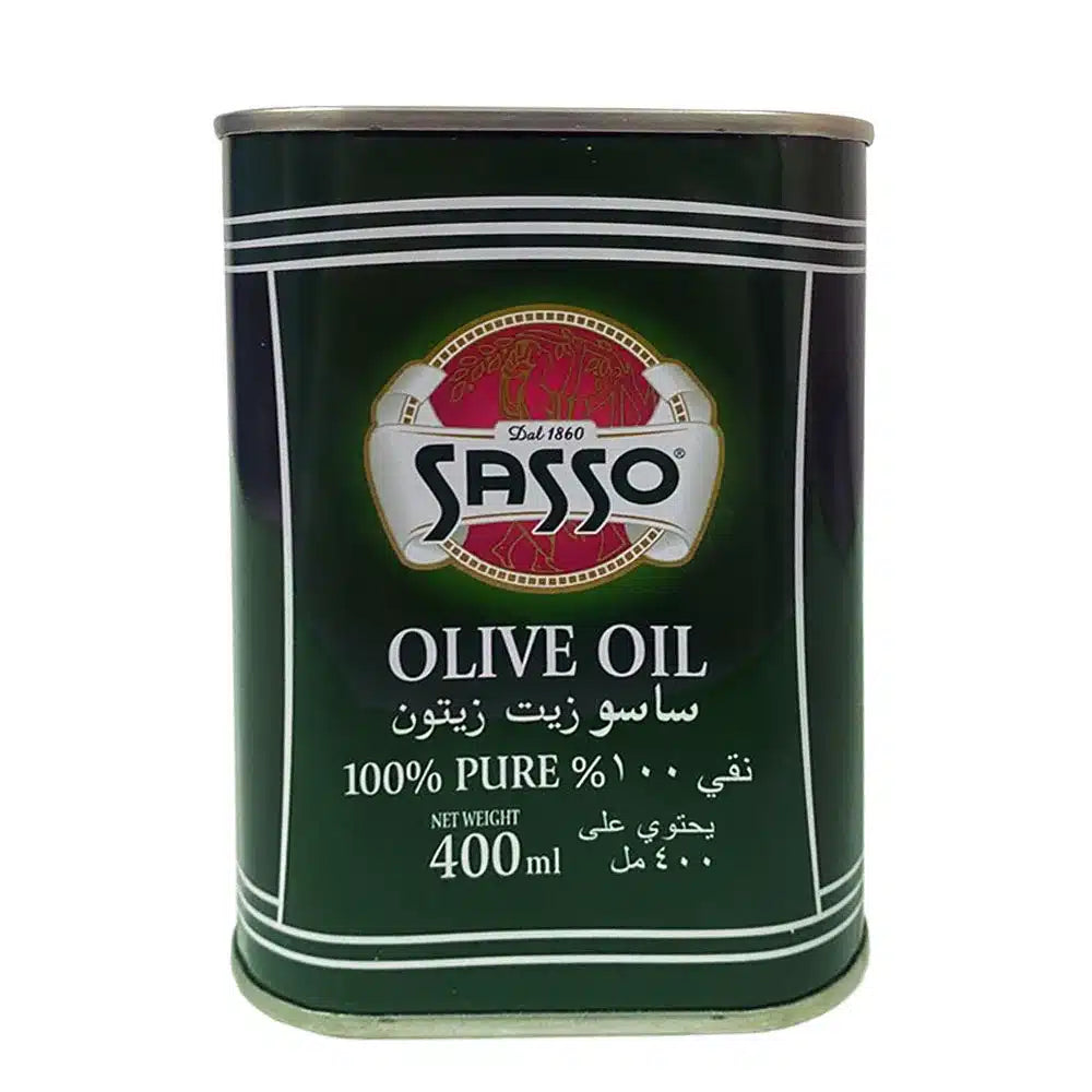 Olive Oil By Sasso 400ml - Zaitoon Ka Tail - Roghan Zetoon image 0
