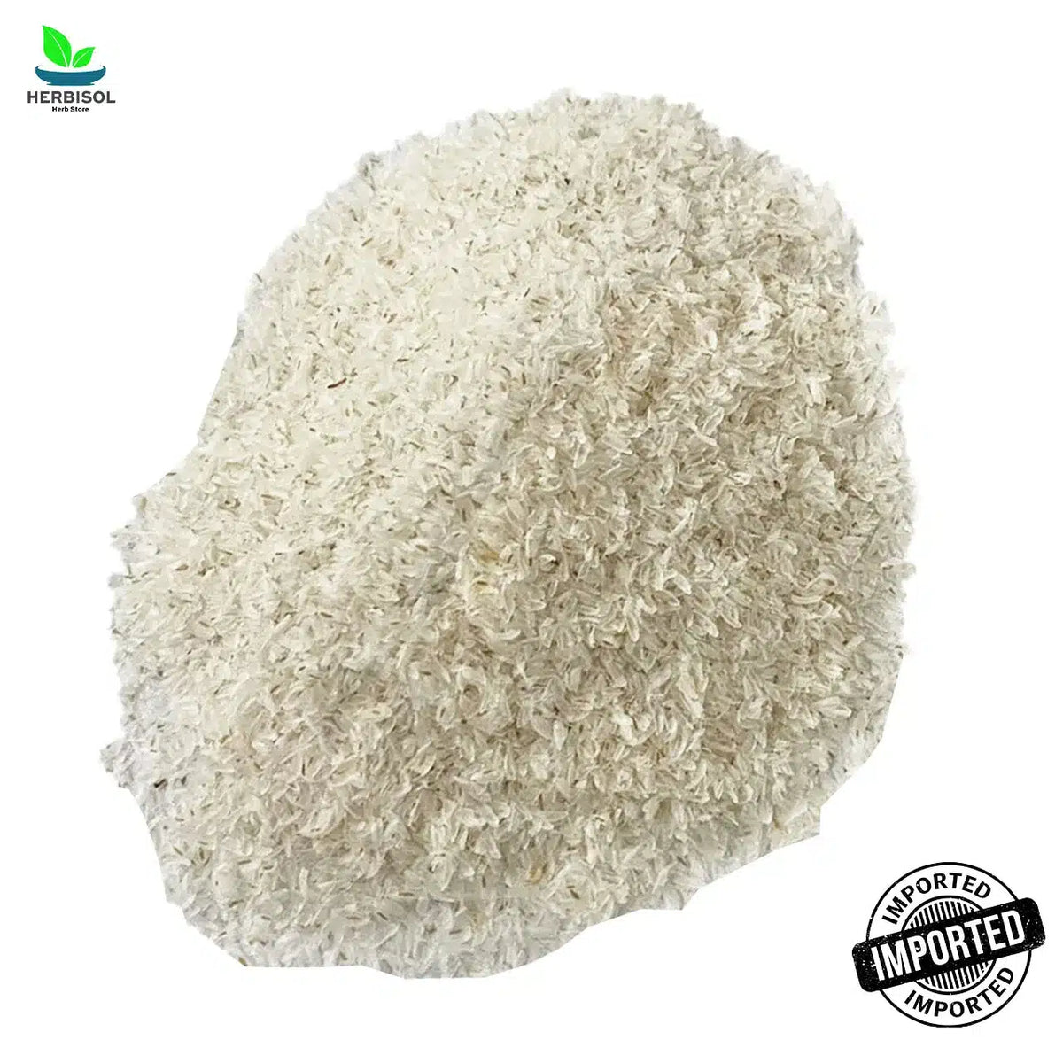 Chilka Ispaghol چھلکااسپغول - Imported From India - Isabghol Psyllium Husk Indian - 100% Original, Fresh and Pure by Herbisol image 1