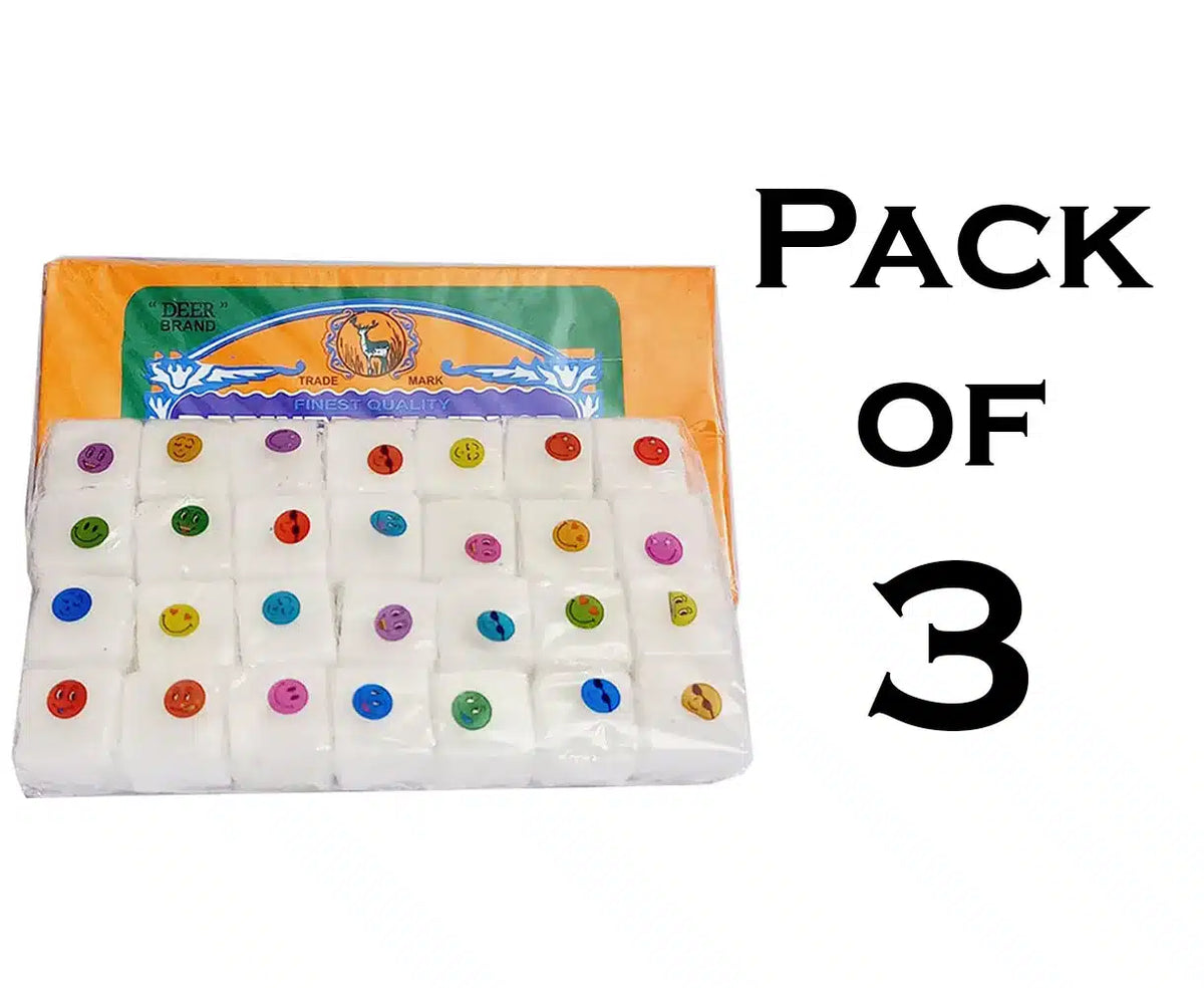 Kafoor Tikki 28pieces Box by Deer Brand - Camphor Cubes / Cube - Kafor Tiki / Kapoor - Pack Of 3 image
