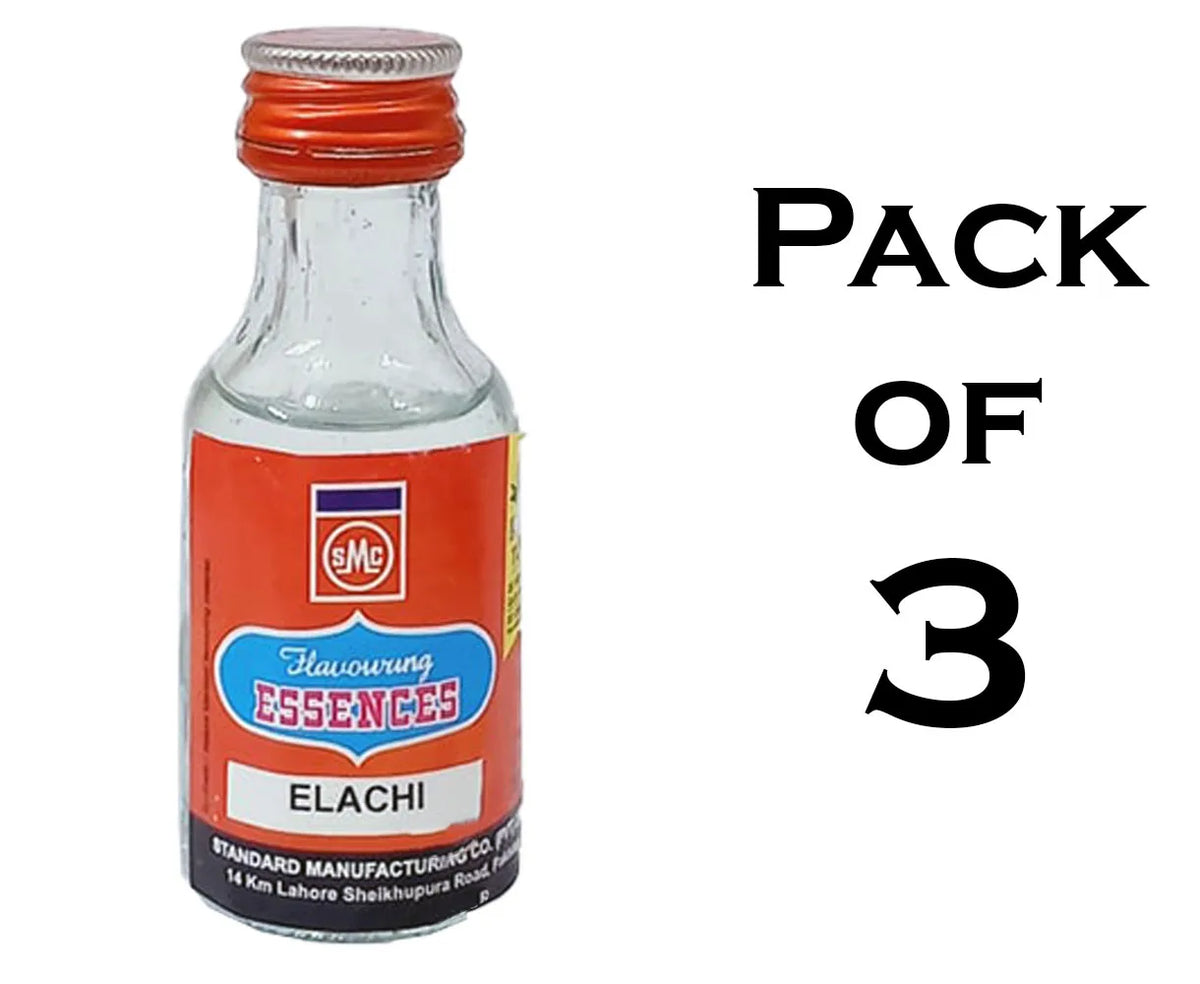 Elaichi Essence - Cardamom Flavor / Elachi Flavour / Cardmom 25ml - Pack Of 3 image