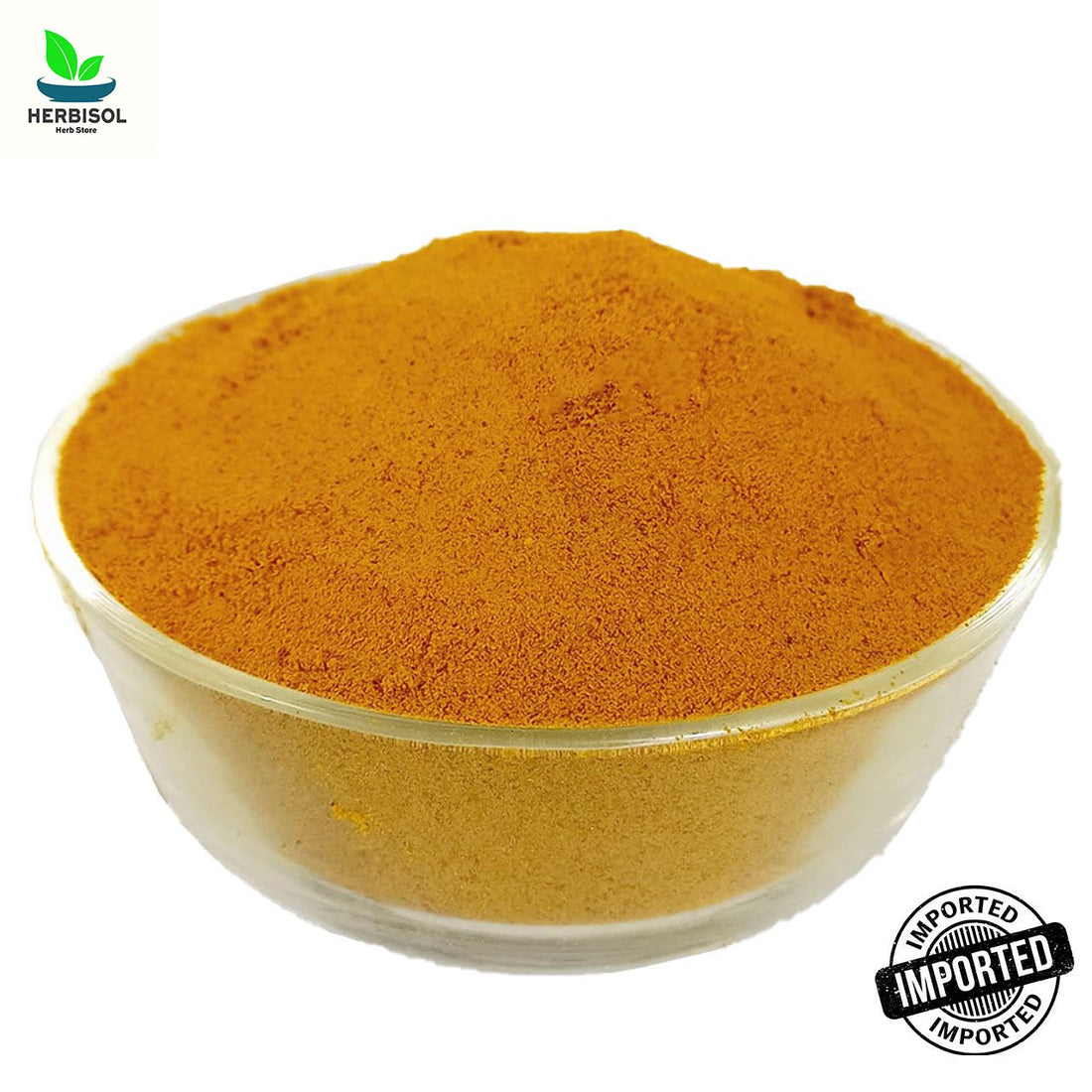 Kasturi Haldi Powder کستوری ہلدی پسی - Wild Turmeric Powder - Imported Amba Haldi Kastoori Pissi by Herbisol image 0
