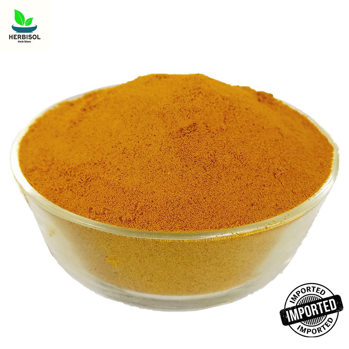 Kasturi Haldi Powder کستوری ہلدی پسی - Wild Turmeric Powder - Imported Amba Haldi Kastoori Pissi by Herbisol image 1