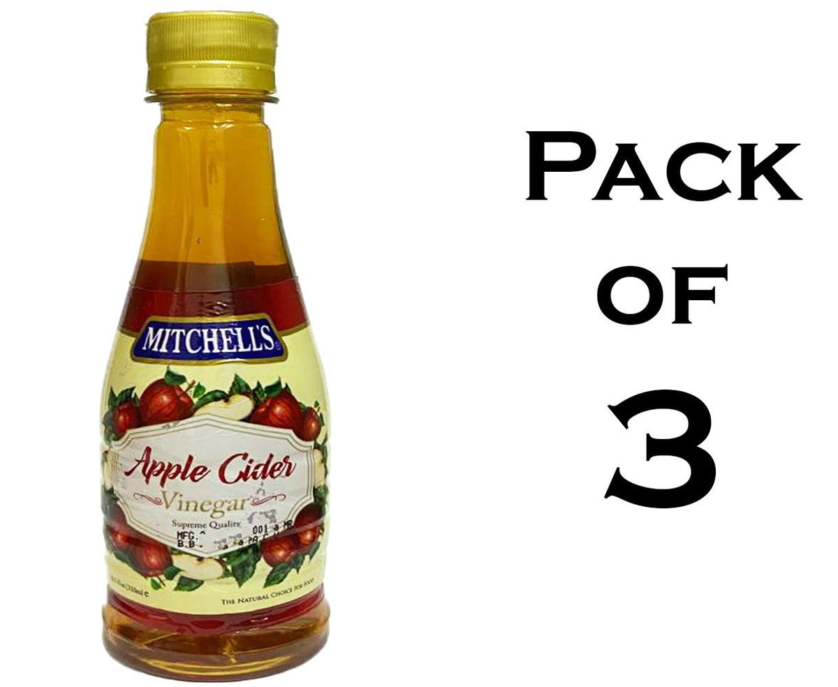 Apple Cider Vinegar 310ml By Mitchells  - Sirka Saib / Seb Mitchell's - Pack Of 3 image