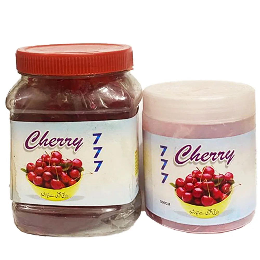 Cherry Topping for Cake - Murabba Chery - Cherri Preserve - Marabba Cheri in Jar - 100% Original, Fresh and Pure by Herbisol image 1