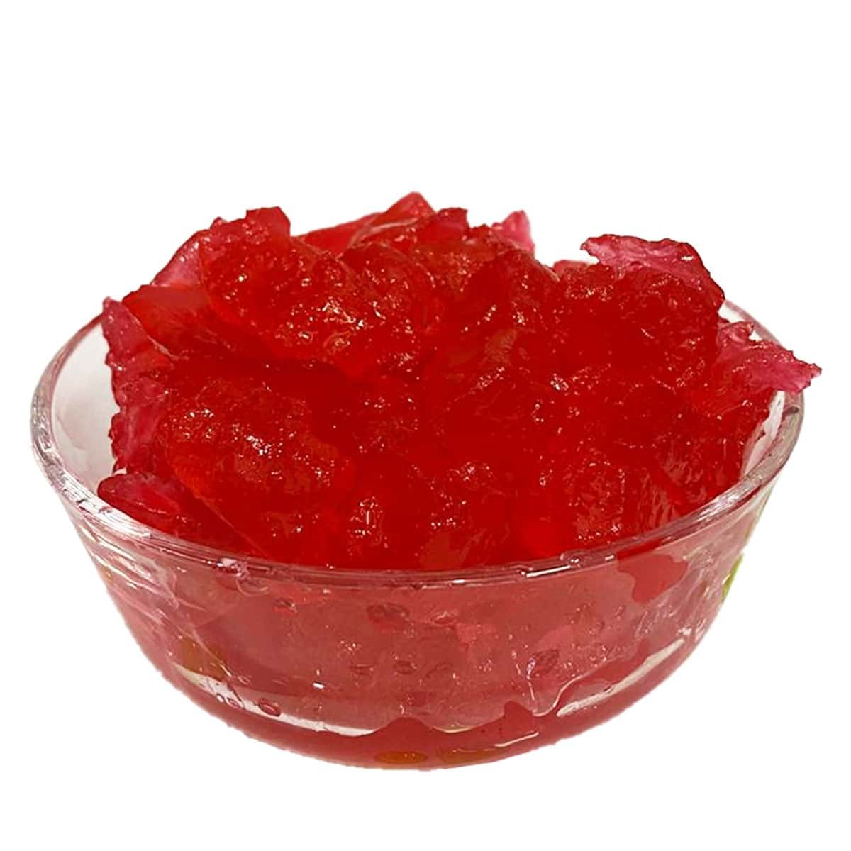 Chawal wala Murabba - Rice Preserve Red and Green - Marabba Petha Laal / Sabz / Surkh / Hara Muraba Chawalon wala Lal / Sabaz 100% Original, Fresh and Pure by Herbisol image 1