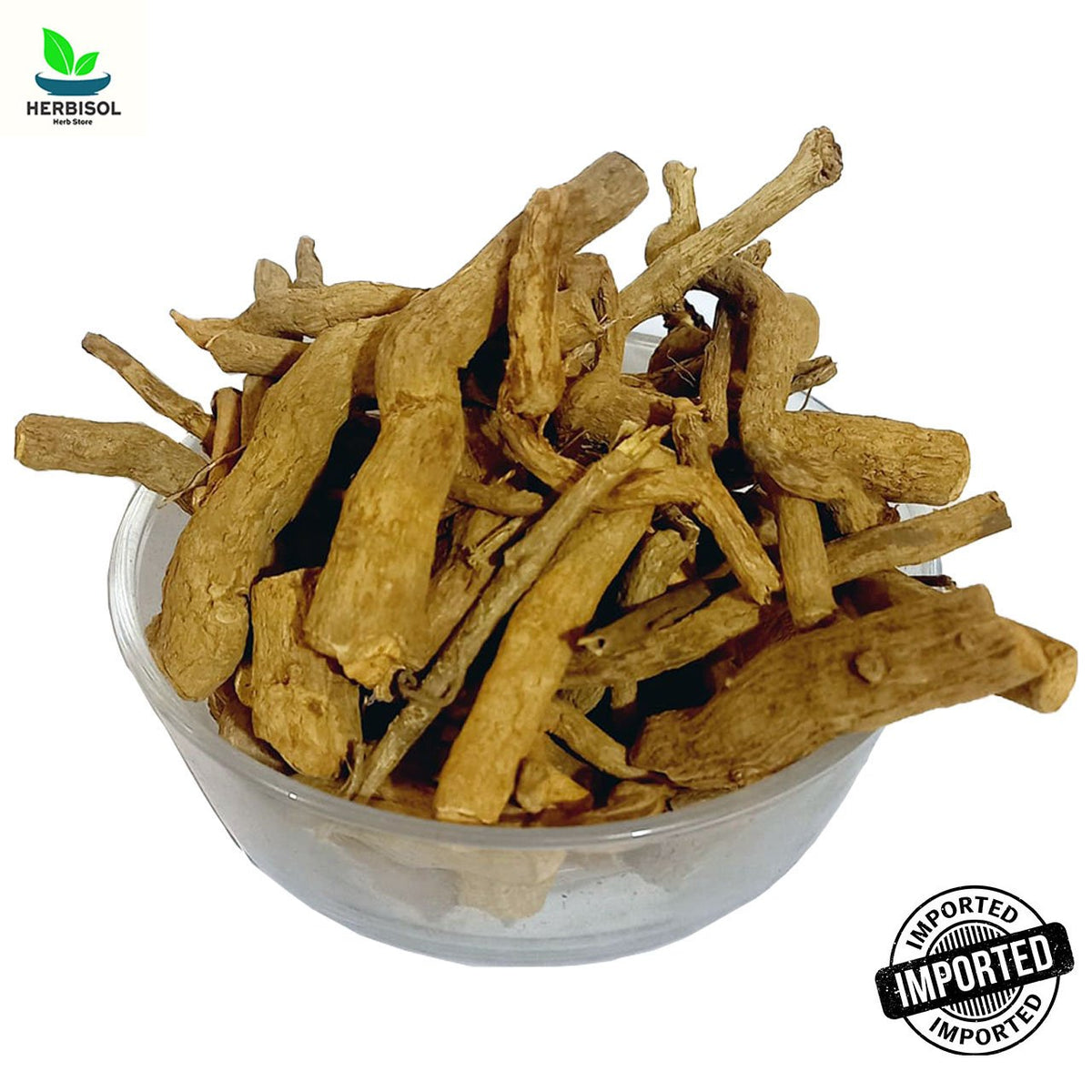 Choti Chandan چھوٹی چندن - Asrol اسرول - Snake Root - 100% Original, Fresh and Pure - Sabat Chandan Ki Lakdi By Herbisol image 1