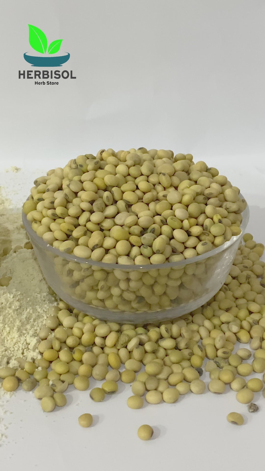 SoyBean Powder سویابین پسا - Soy Beans Seeds Flour - Soyabean Pissa / Soya bean Seed Pisa 100% Original, Fresh and Pure by Herbisol
