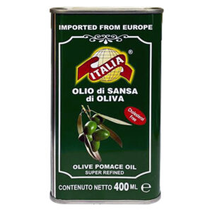 Olive Oil 400ml by Italia – Roghan e Zaitoon – Pure Tail – Imported From Spain – Super Refined Pomace