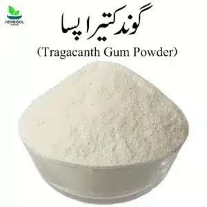 Goond Katira Powder گوند کتیرا پسا – Tragacanth Gum Powder Imported – Gond Kateera / Gund Katera by Herbisol