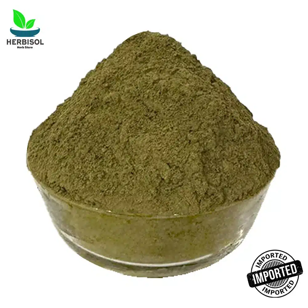 Indigo Powder برگ وسمہ پسا - Imported - Dry Indigo Leave Powder- 100% Original and Pure - Barg Wasma Pissa / Barge Vasma Leaf Pissay / Barg E Wusma Leafs Pisa by Herbisol 5 Wasma Powder